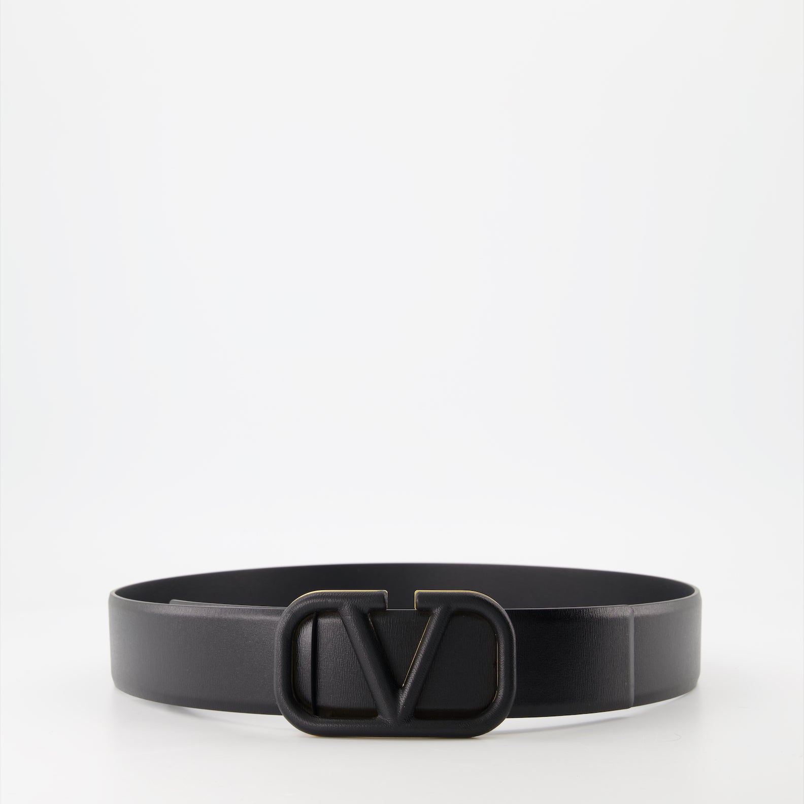 Cintos Ceinture VLogo Signature mat Valentino Garavani Preto Femme