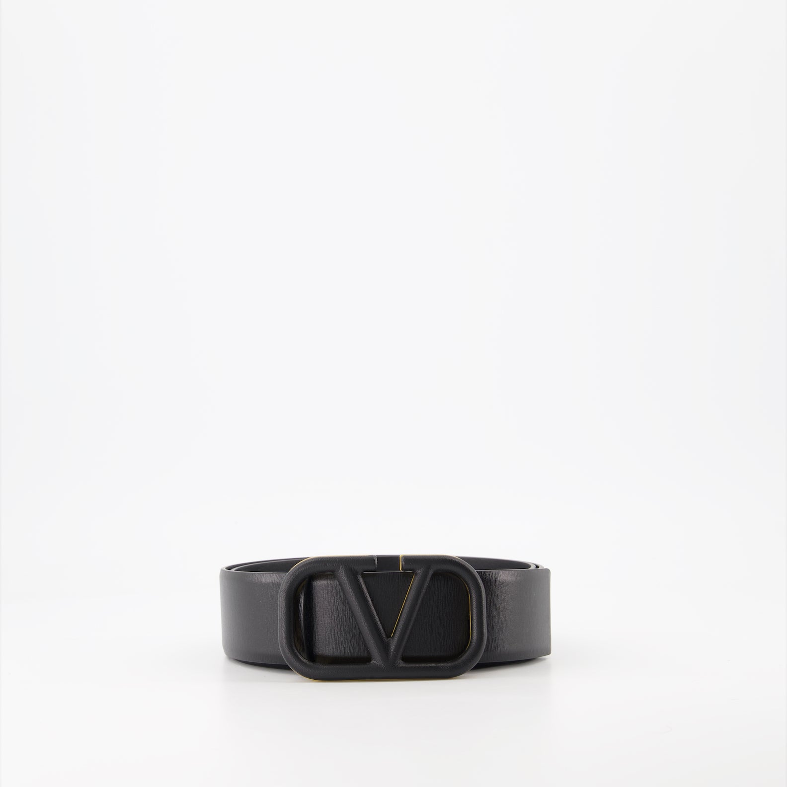 Cintos Ceinture VLogo Signature mat Valentino Garavani Preto Femme