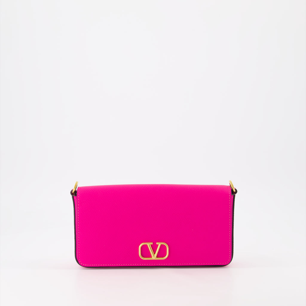 Bolsos bandolera Pochette VLogo Valentino Garavani Rosa Femme