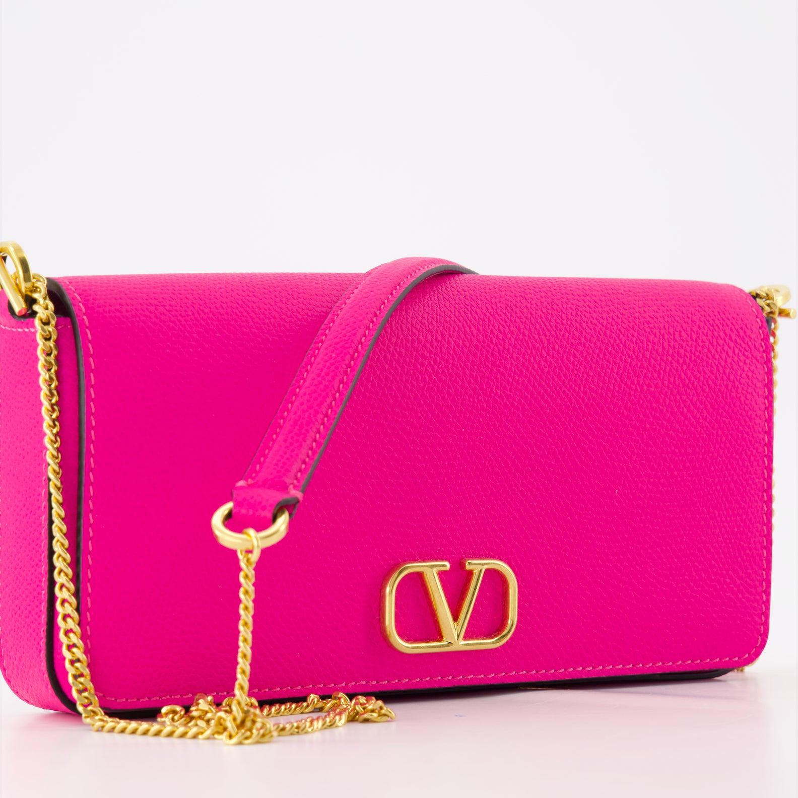 Bolsos bandolera Pochette VLogo Valentino Garavani Rosa Femme