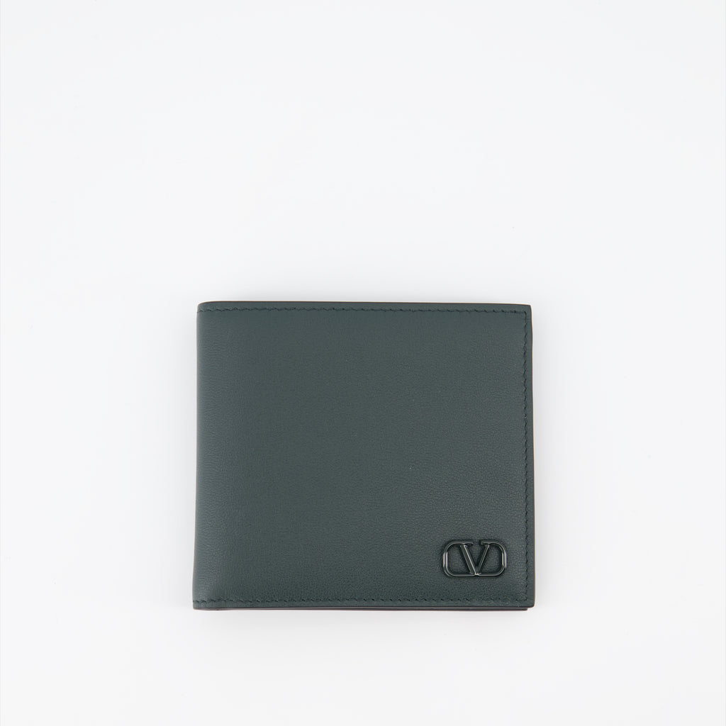 Small leather goods VLogo Wallet Valentino Garavani Green Man