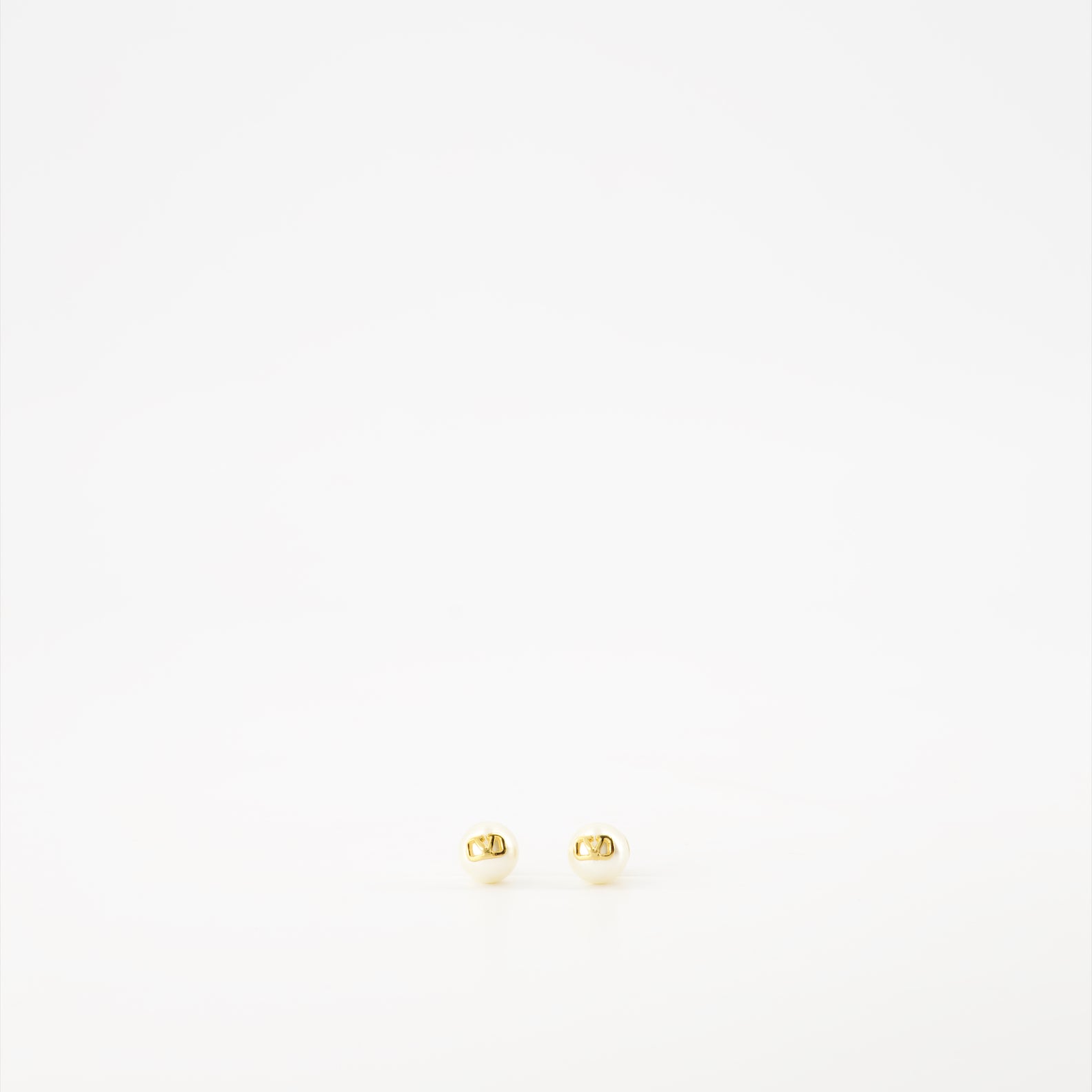 Bijoux Boucles d'oreilles VLogo Valentino Garavani Doré Femme