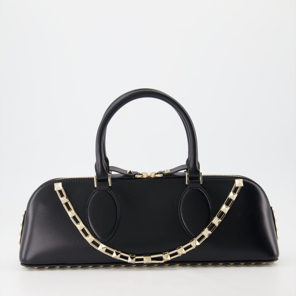 Borse a mano e a spalla Sac à main Rockstud East-West Valentino Garavani Nero Femme
