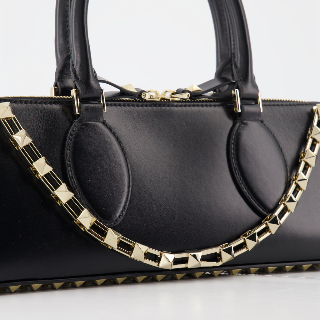 Borse a mano e a spalla Sac à main Rockstud East-West Valentino Garavani Nero Femme
