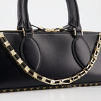 Borse a mano e a spalla Sac à main Rockstud East-West Valentino Garavani Nero Femme