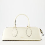 Borse a mano e a spalla Borsa Rockstud East-West Valentino Garavani Bianco Femme
