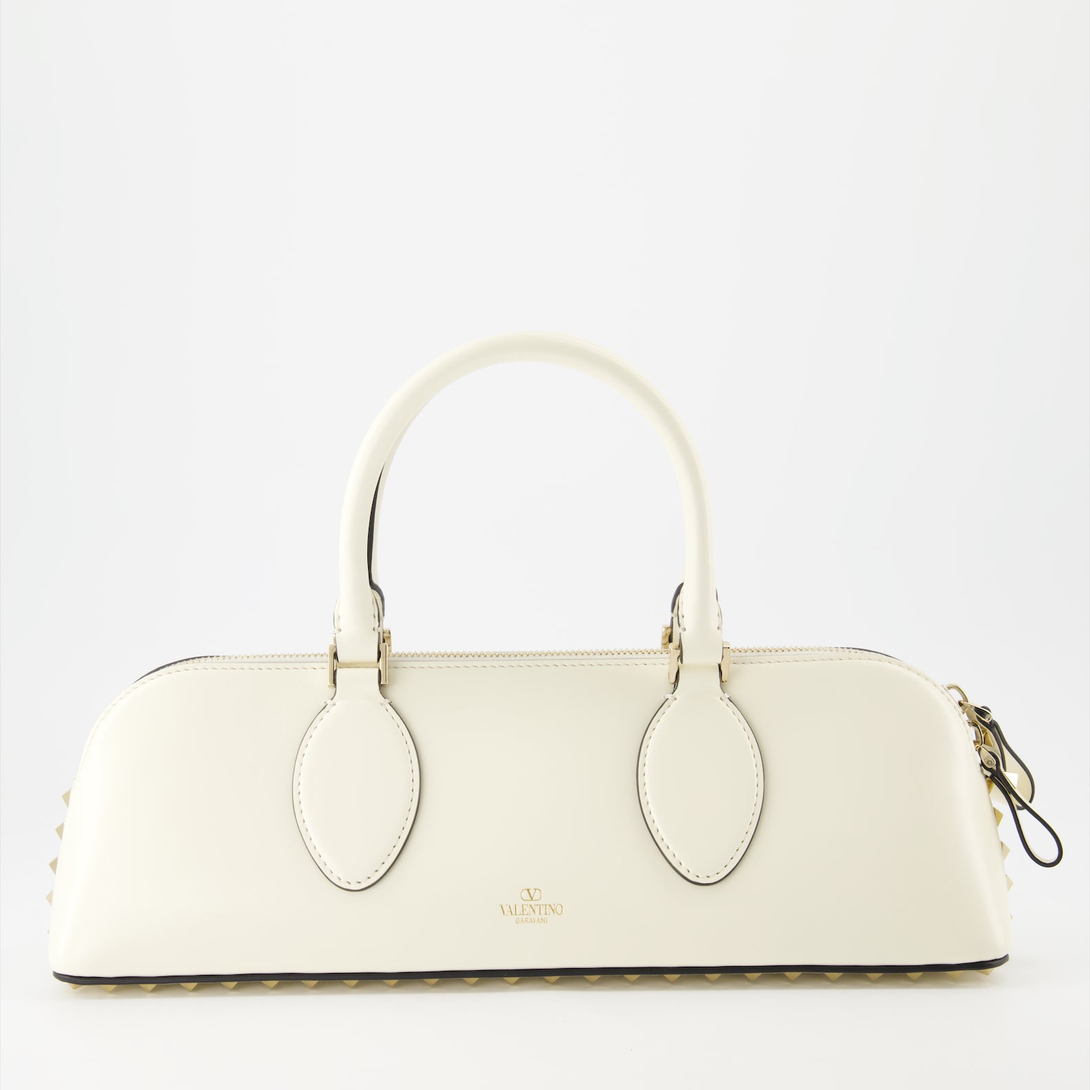 Borse a mano e a spalla Borsa Rockstud East-West Valentino Garavani Bianco Femme