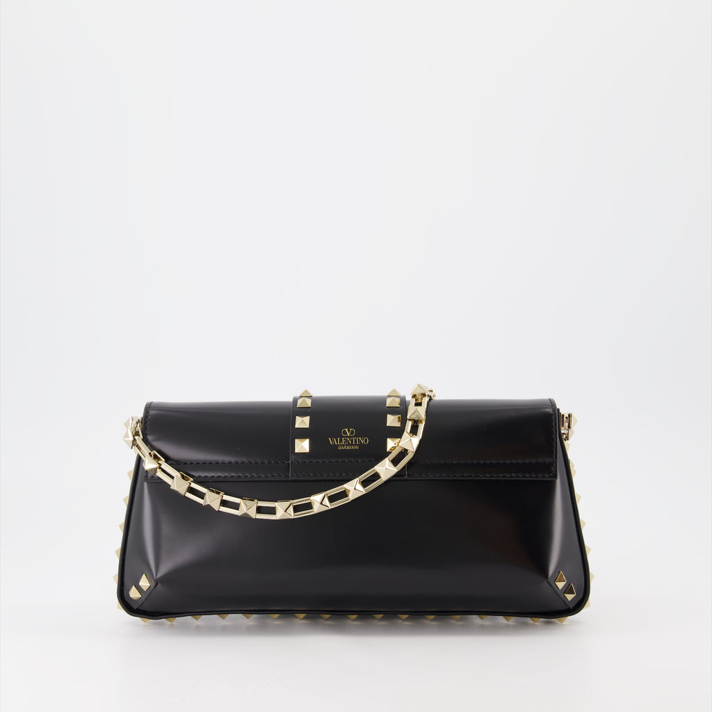 Sacs bandoulière Sac Rockstud en cuir Valentino Garavani Noir Femme