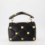 Borse a tracolla Borsa Roman Stud Valentino Garavani Nero Femme