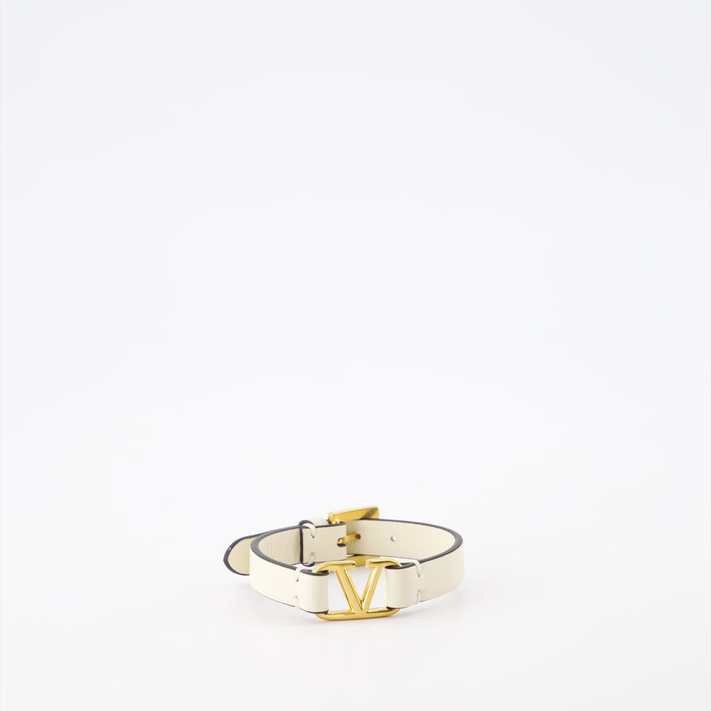 Joyería Bracelet VLogo Valentino Garavani Beige Femme
