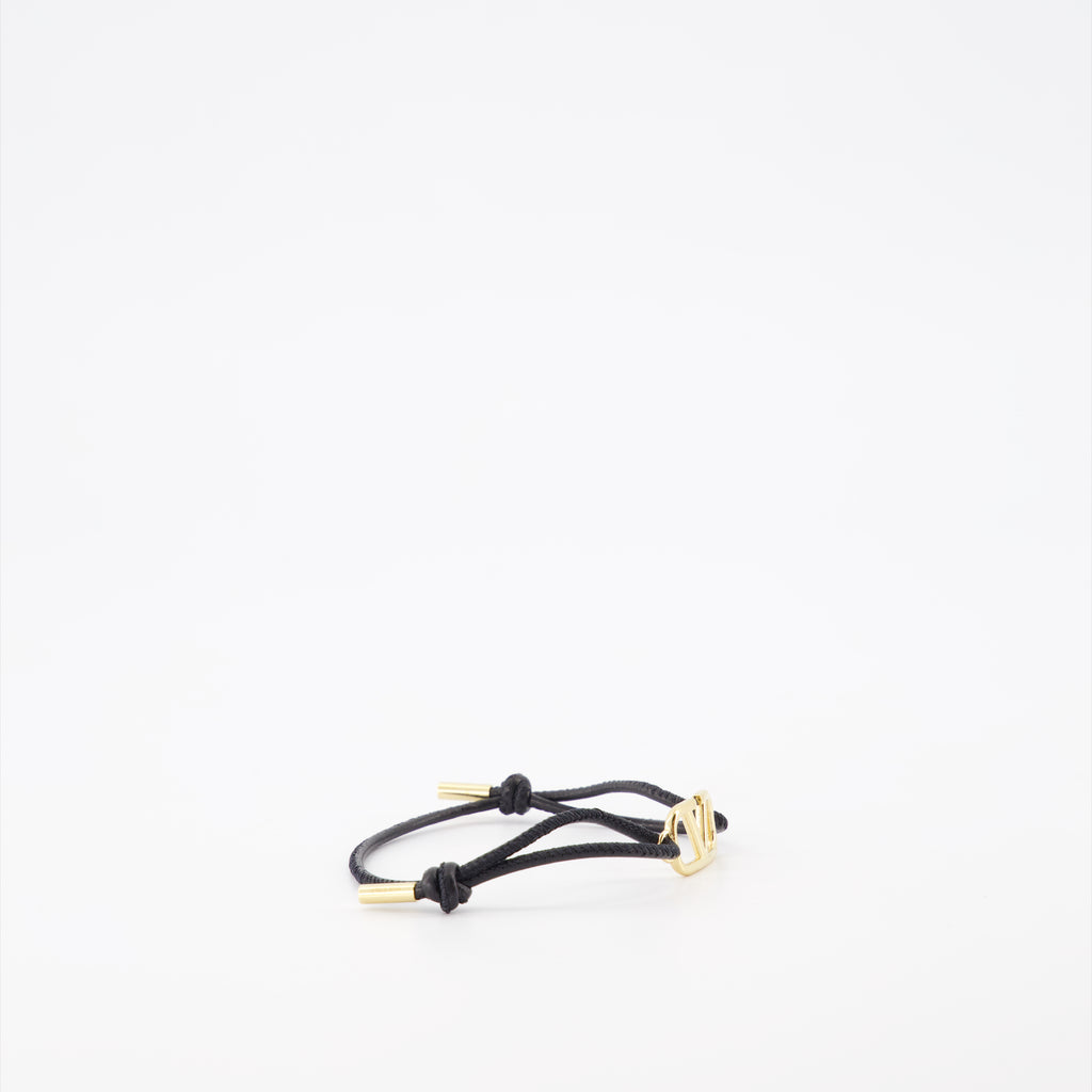 Joyería Pulsera VLogo Valentino Garavani Negro Femme