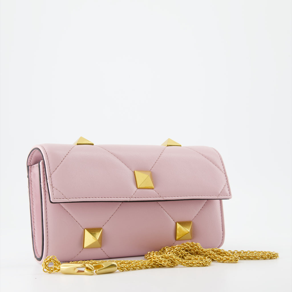 Pouches Roman Stud Wallet Valentino Garavani Pink Women