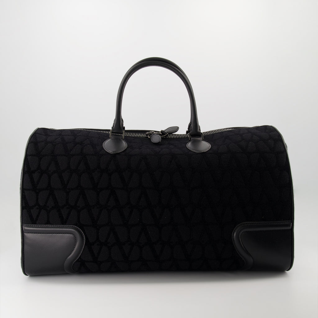 Bolsas de deporte y viaje Bolsa de lona Iconographe Valentino Garavani Negro Homme
