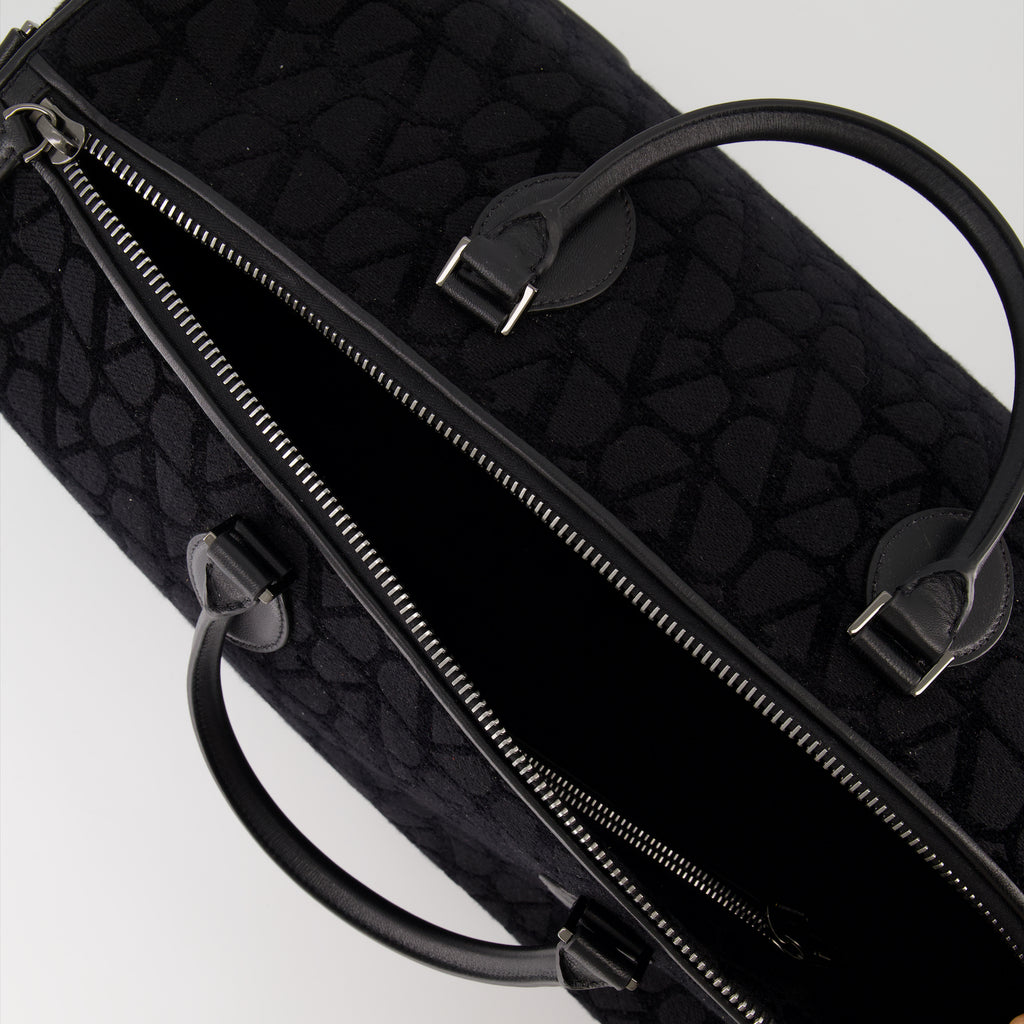 Bolsas de deporte y viaje Bolsa de lona Iconographe Valentino Garavani Negro Homme