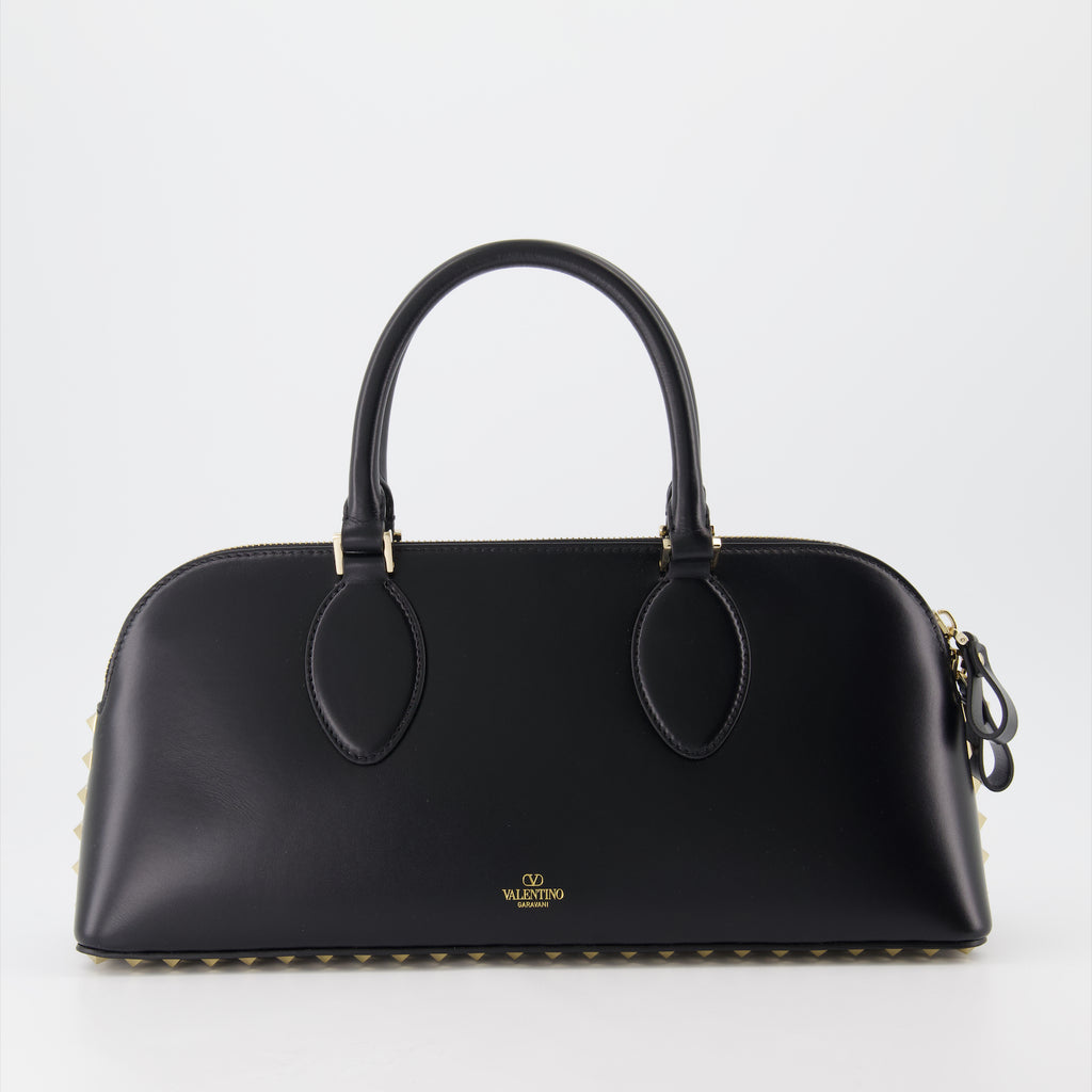 핸드백 및 숄더백 Sac à main Rockstud Valentino Garavani 검은색 Femme