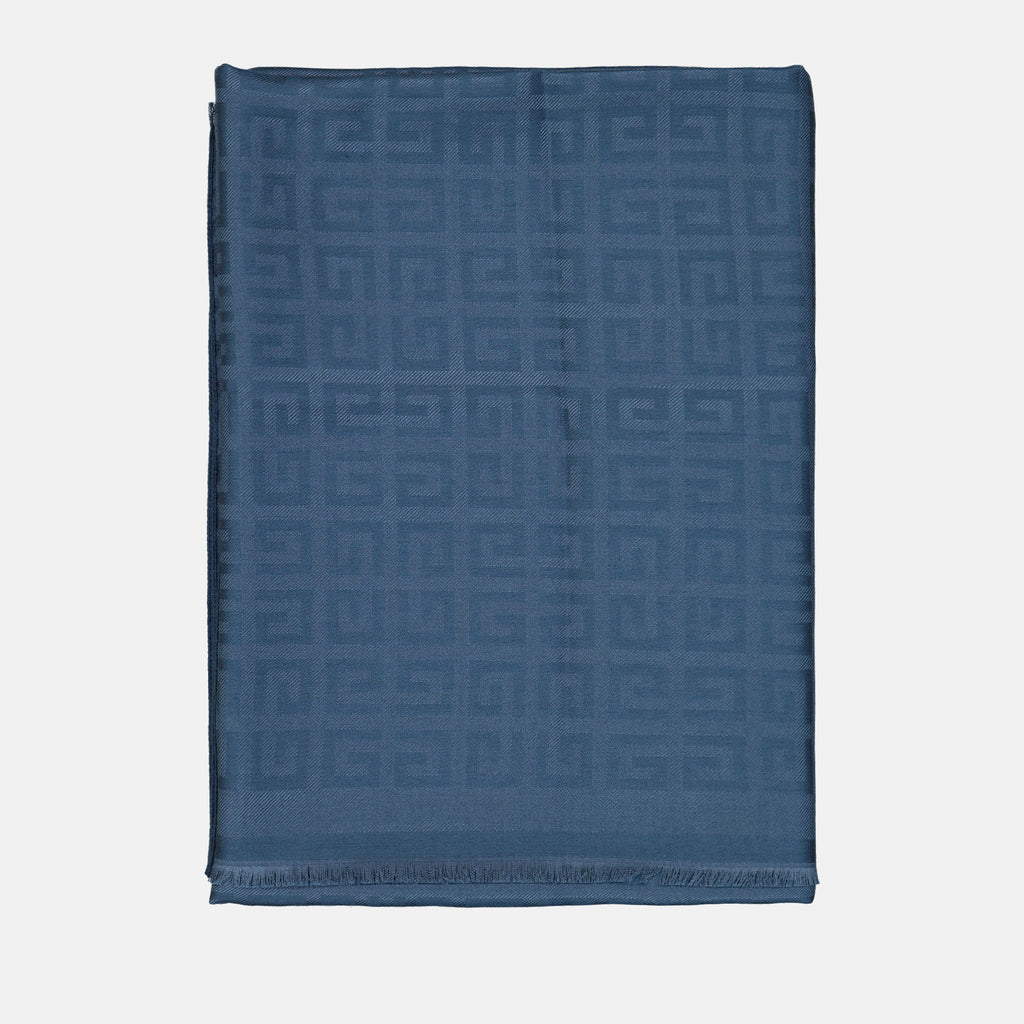 Écharpes, foulards et gants Écharpe 4G Givenchy Bleu Femme