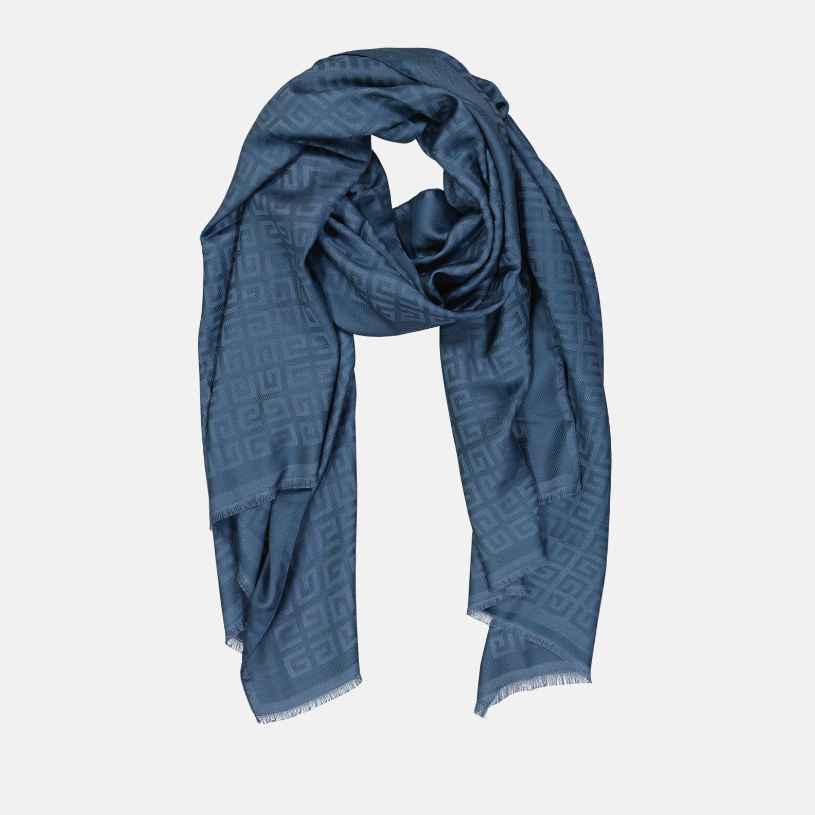 Écharpes, foulards et gants Écharpe 4G Givenchy Bleu Femme