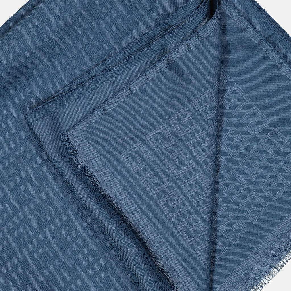 Écharpes, foulards et gants Écharpe 4G Givenchy Bleu Femme