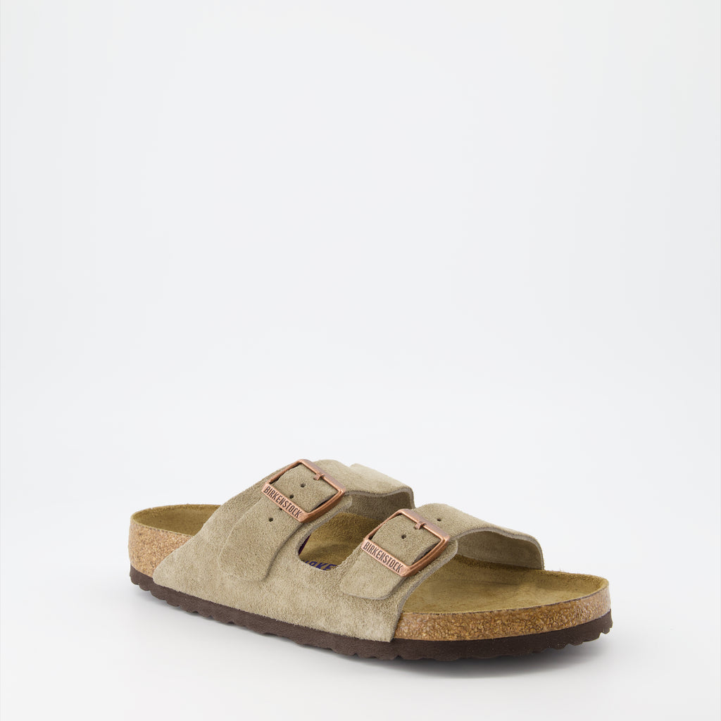 Scarpe aperte Infradito Arizona Birkenstock Beige Unisex