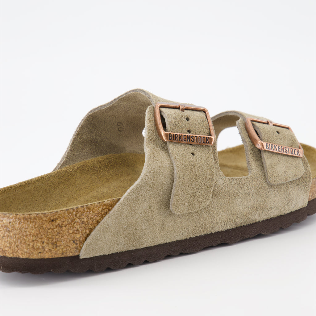 Scarpe aperte Infradito Arizona Birkenstock Beige Unisex