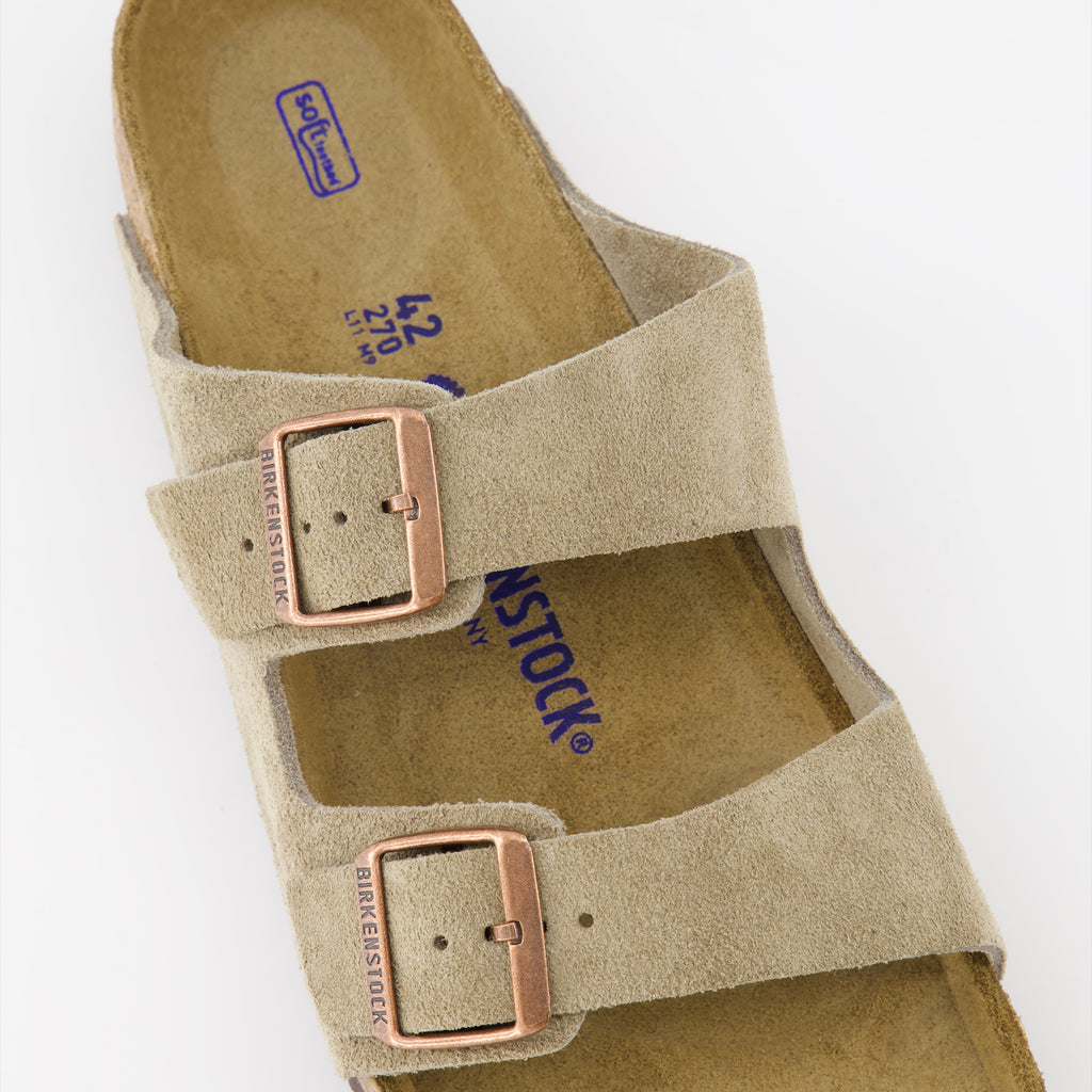 Scarpe aperte Infradito Arizona Birkenstock Beige Unisex