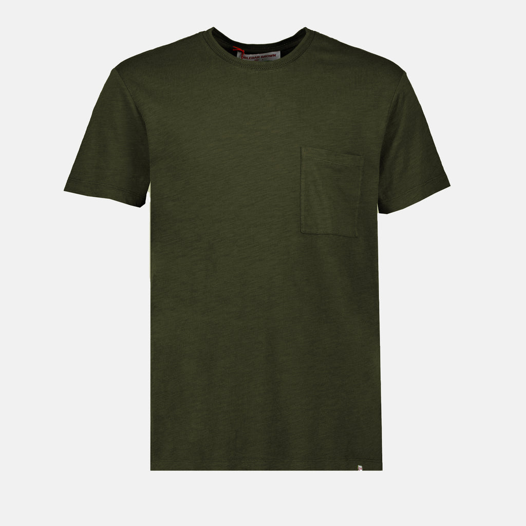 T-shirts T-shirt OB classic Orlebar Brown Kaki Homme