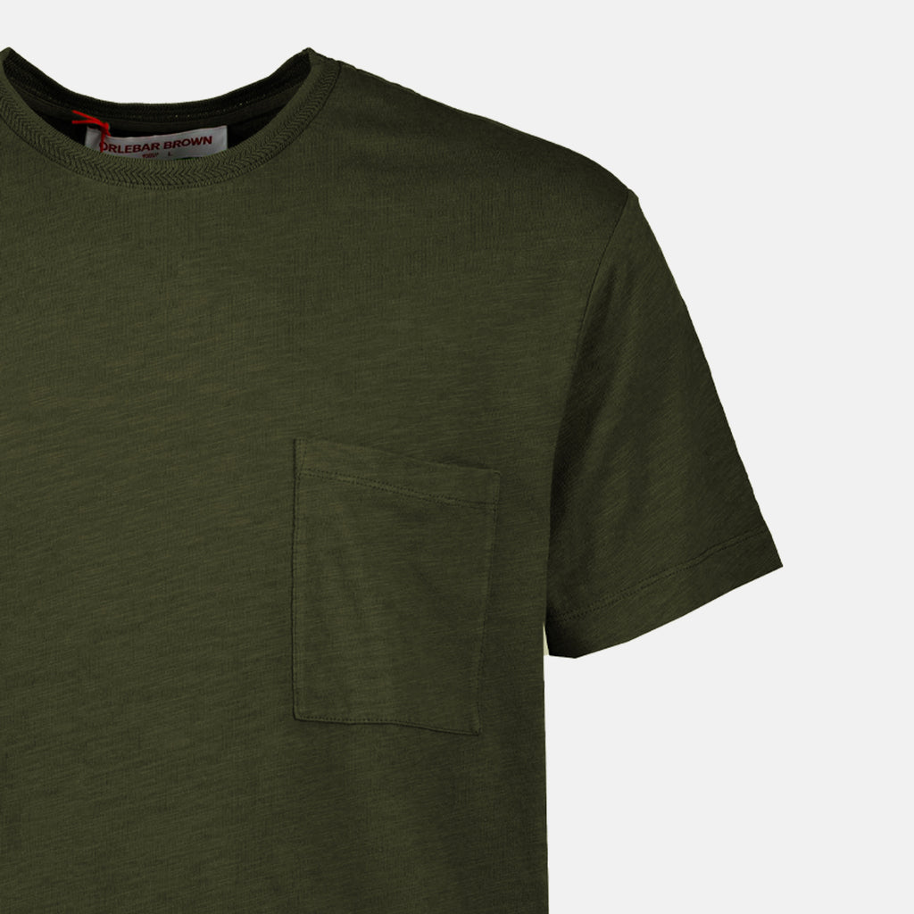 T-shirts T-shirt OB classic Orlebar Brown Kaki Homme