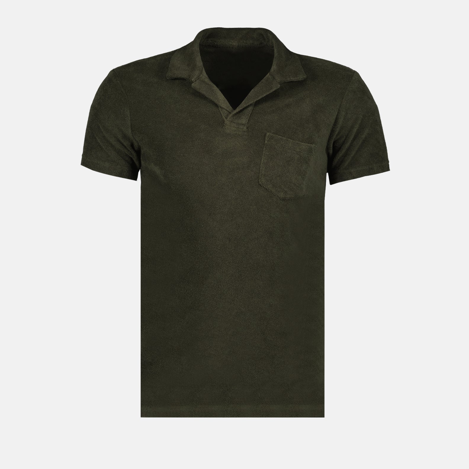 Polos Polo Terry Orlebar Brown Caqui Homme