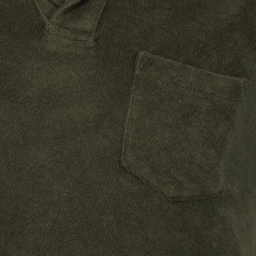 Polos Polo Terry Orlebar Brown Caqui Homme