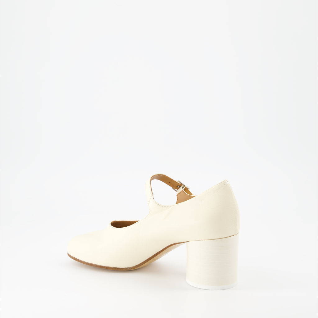 Escarpins Escarpins Mary-Jane Tabi Maison Margiela Blanc Femme