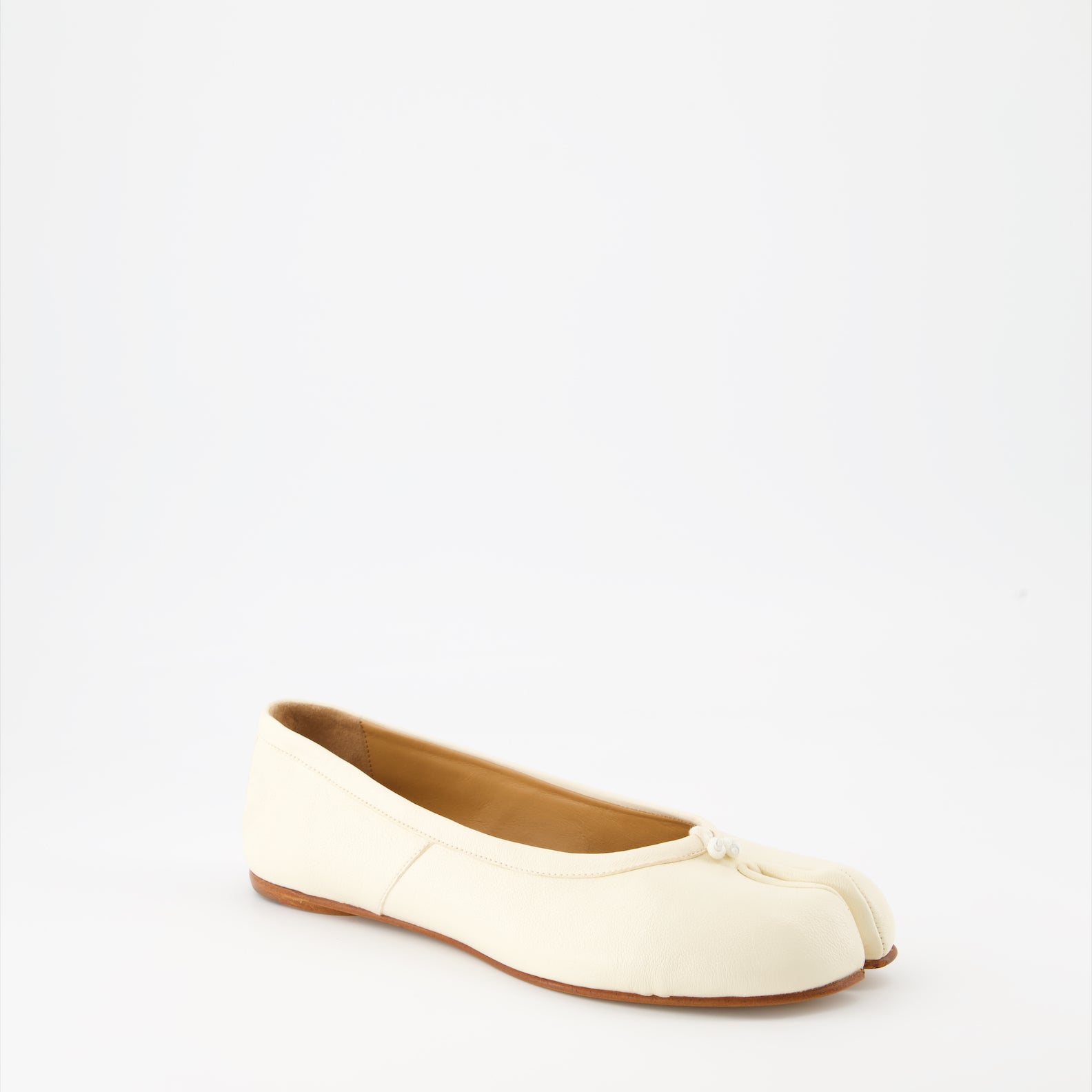 Chaussures plates Ballerines Tabi Maison Margiela Blanc Femme