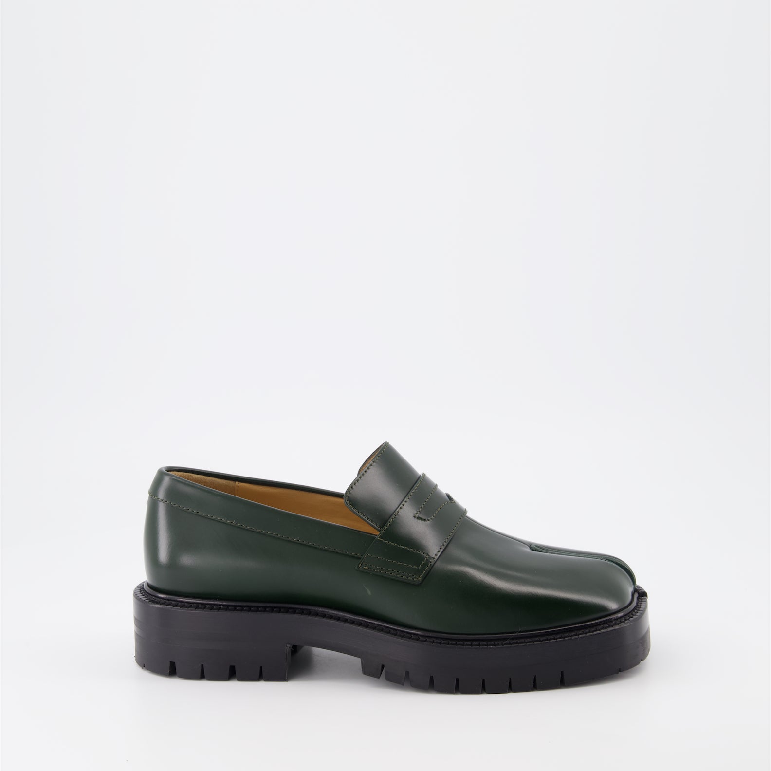 Mocassins Mocassins Tabi Maison Margiela Vert Femme