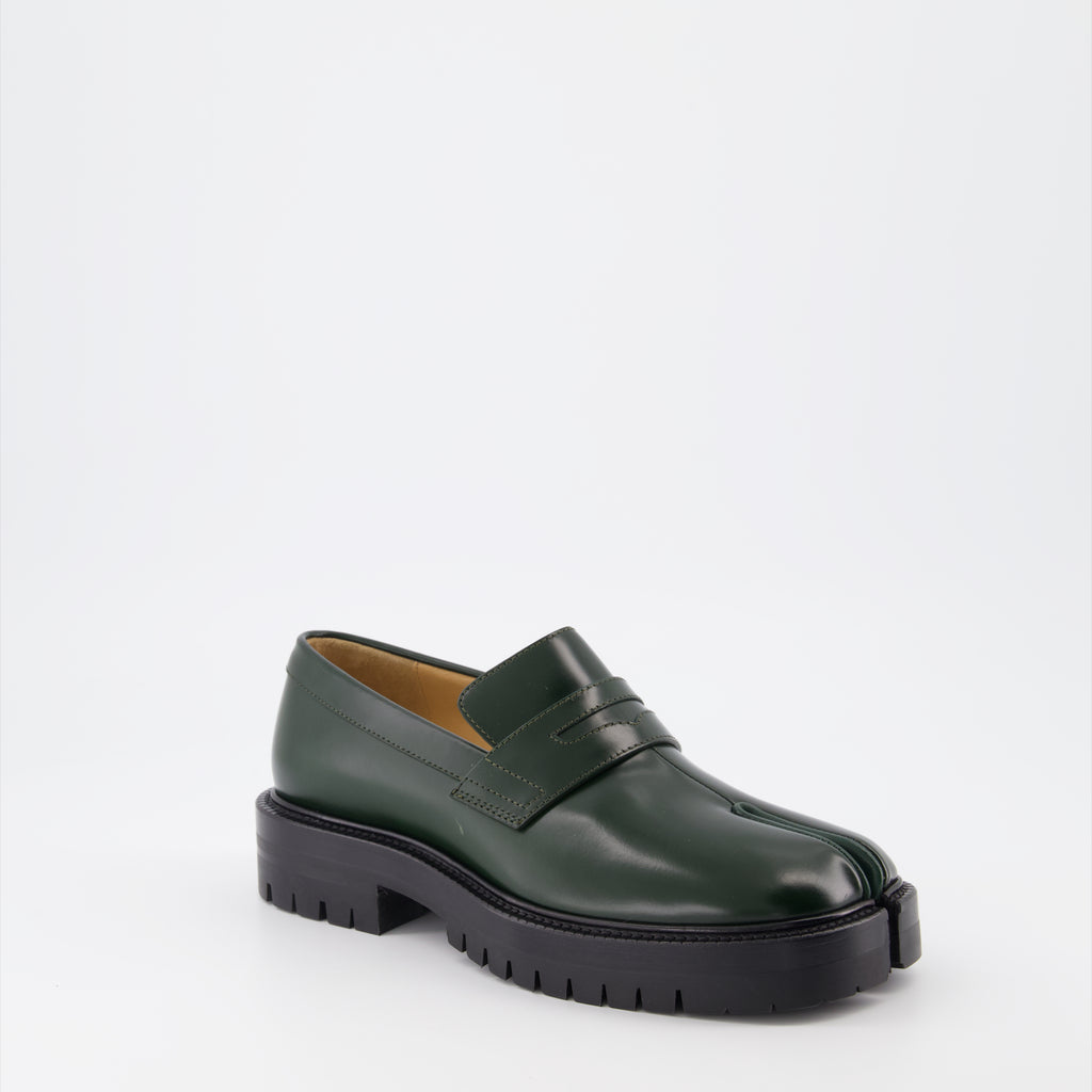 Mocassins Mocassins Tabi Maison Margiela Vert Femme