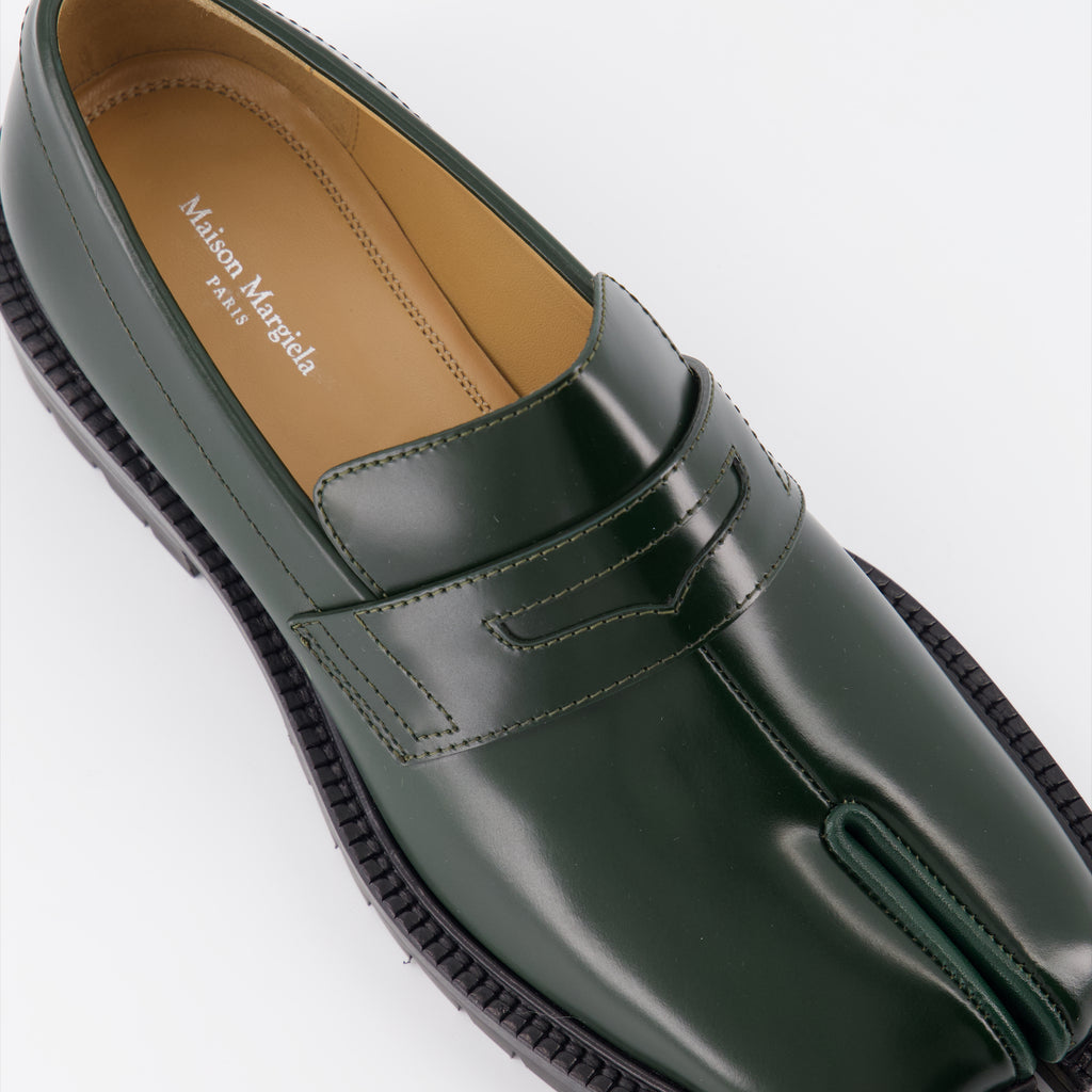 Mocassins Mocassins Tabi Maison Margiela Vert Femme