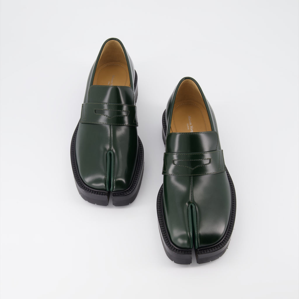 Mocassins Mocassins Tabi Maison Margiela Vert Femme