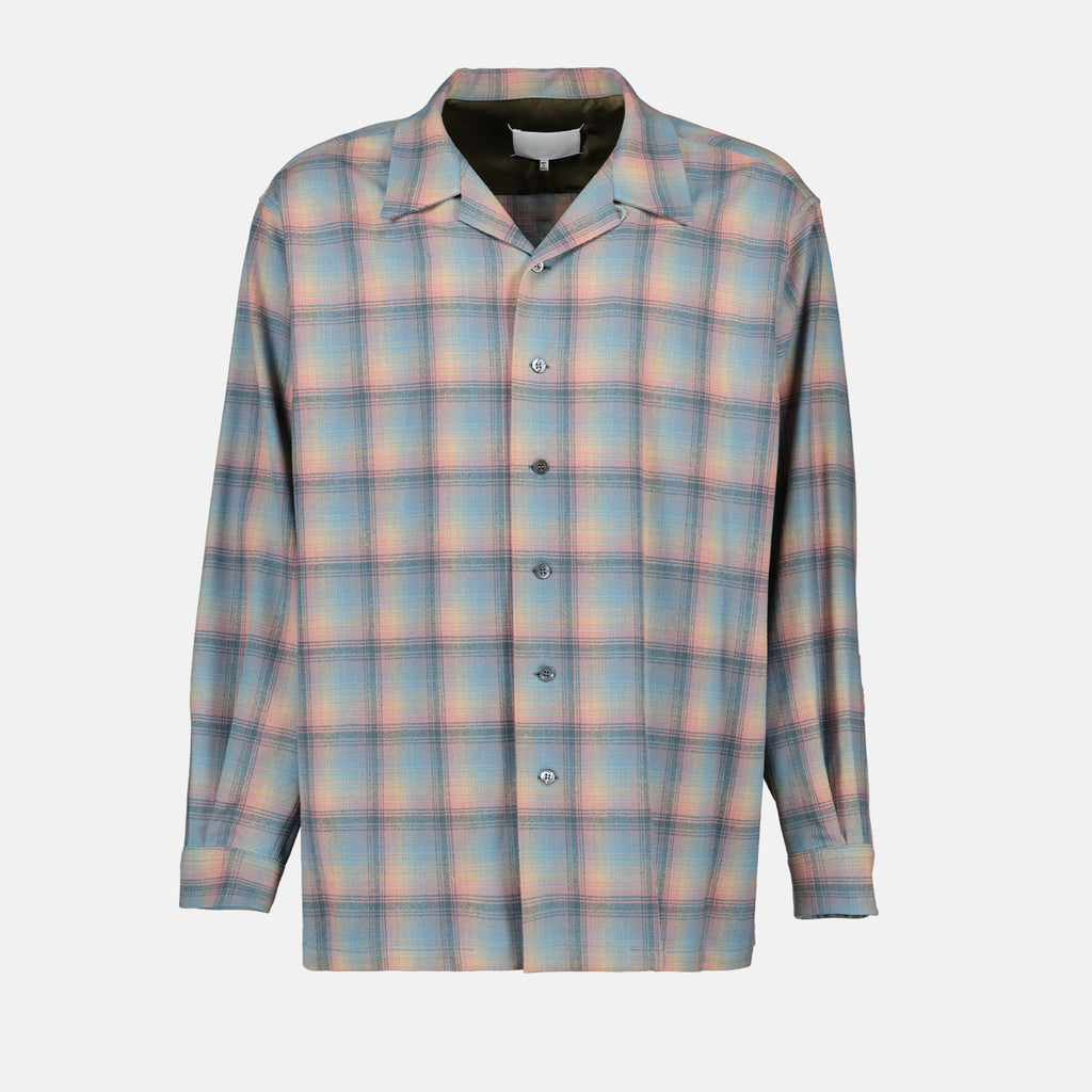 Hemden Chemise Pendleton Maison Margiela Blau Homme