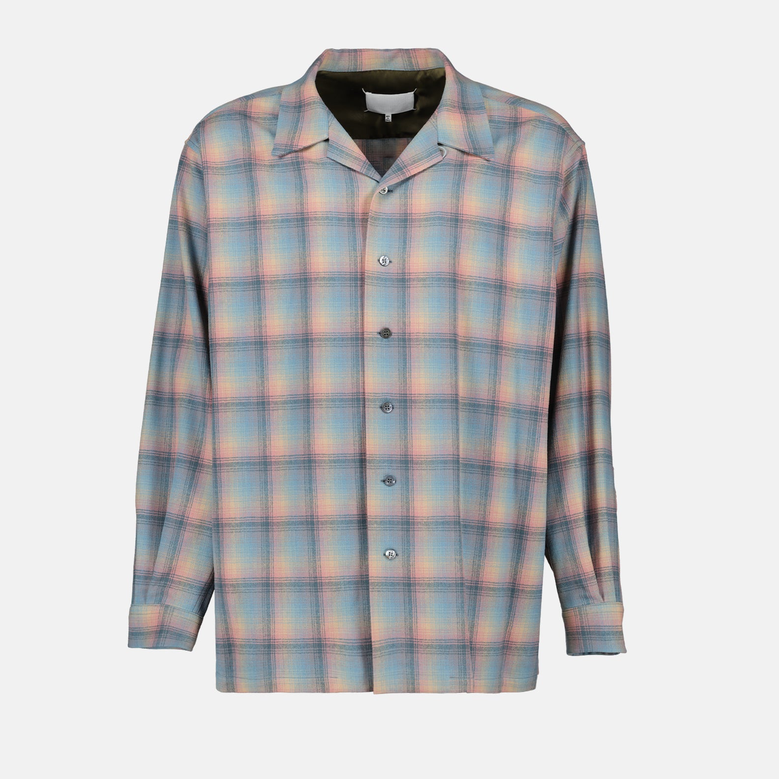 Hemden Chemise Pendleton Maison Margiela Blau Homme