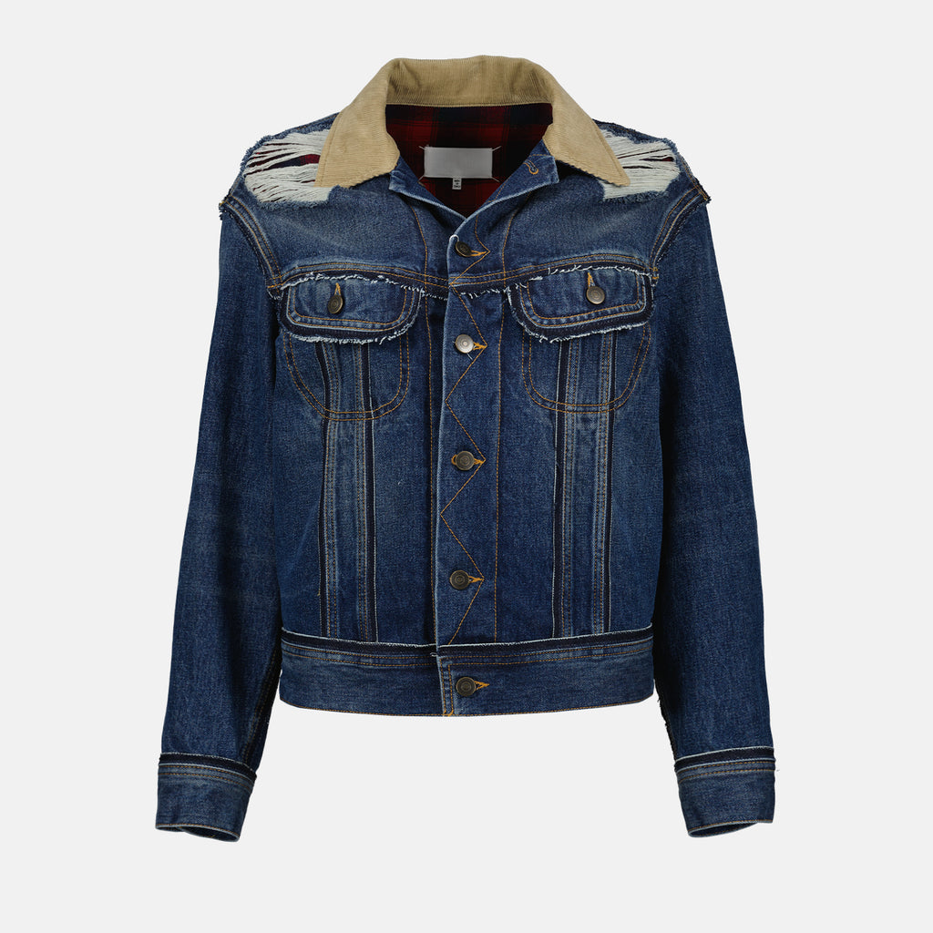 ジャケット ペンドルトン デニムジャケット Maison Margiela 青 Homme
