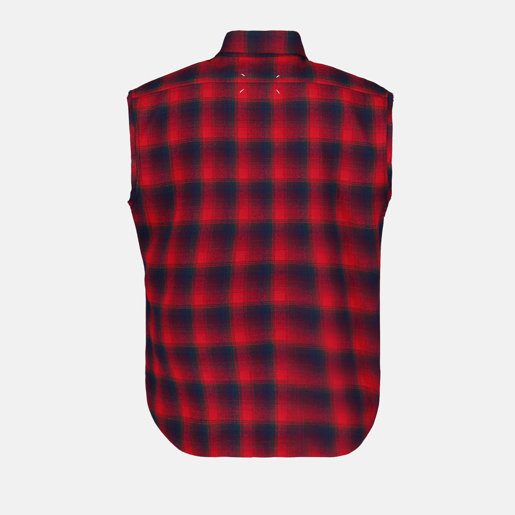 Camisas Chemise à carreaux Maison Margiela Vermelho Homme