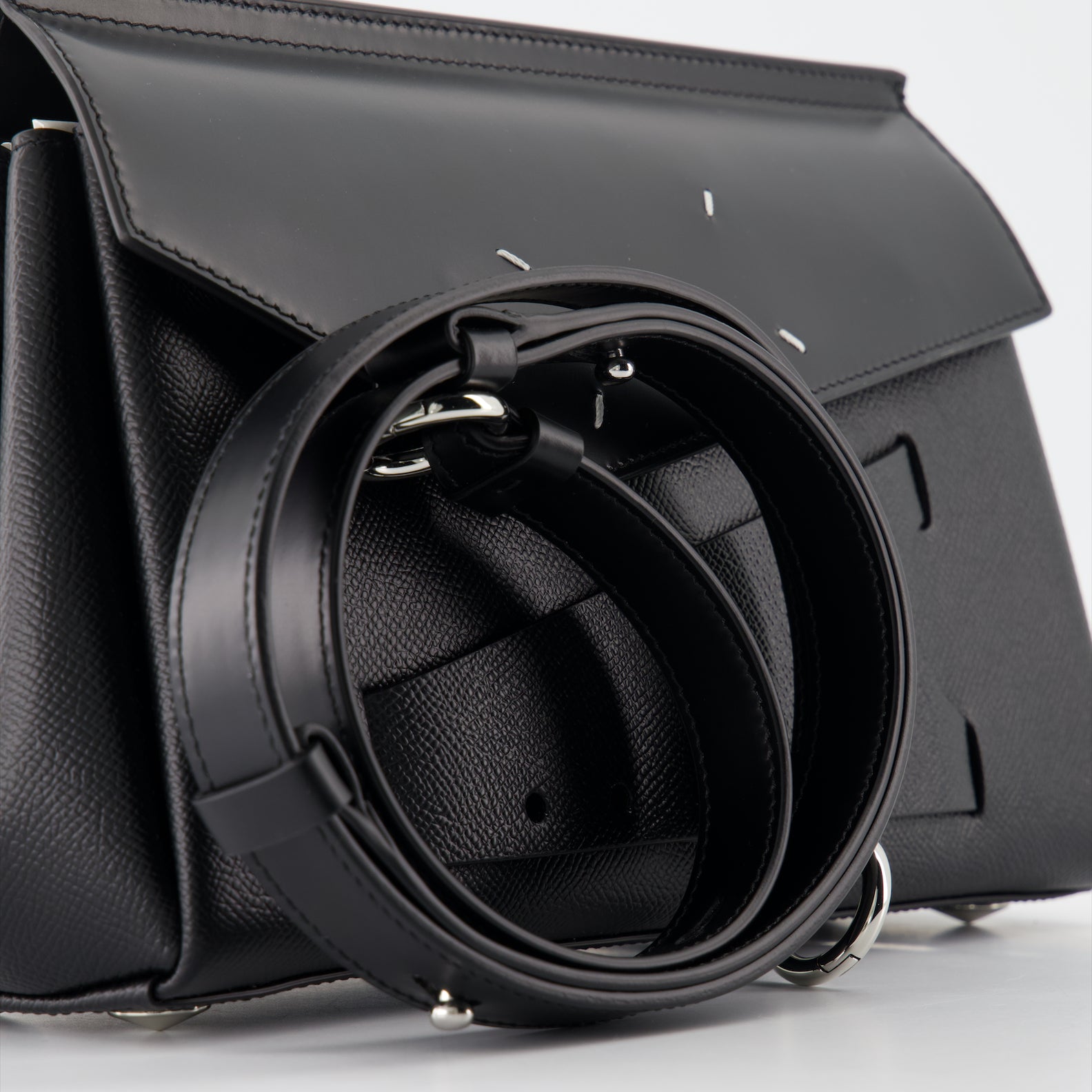 Handbags and shoulder bags Snatched top handle bag Maison Margiela Black Unisex