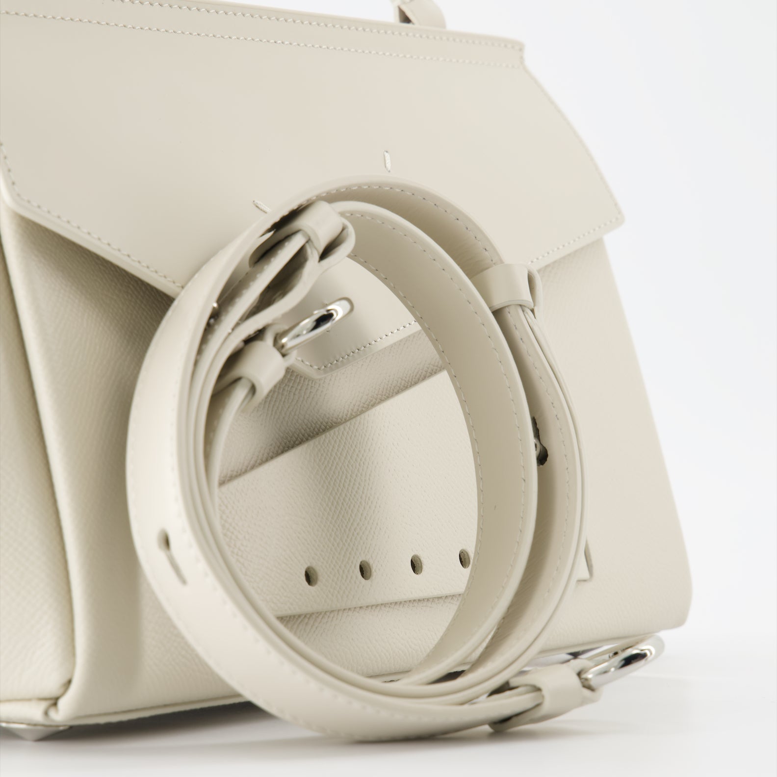 Borse a mano e a spalla Sac snatched top handle Maison Margiela Bianco Unisex