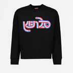 スウェットシャツ ロゴスウェットシャツ Kenzo 黒 男