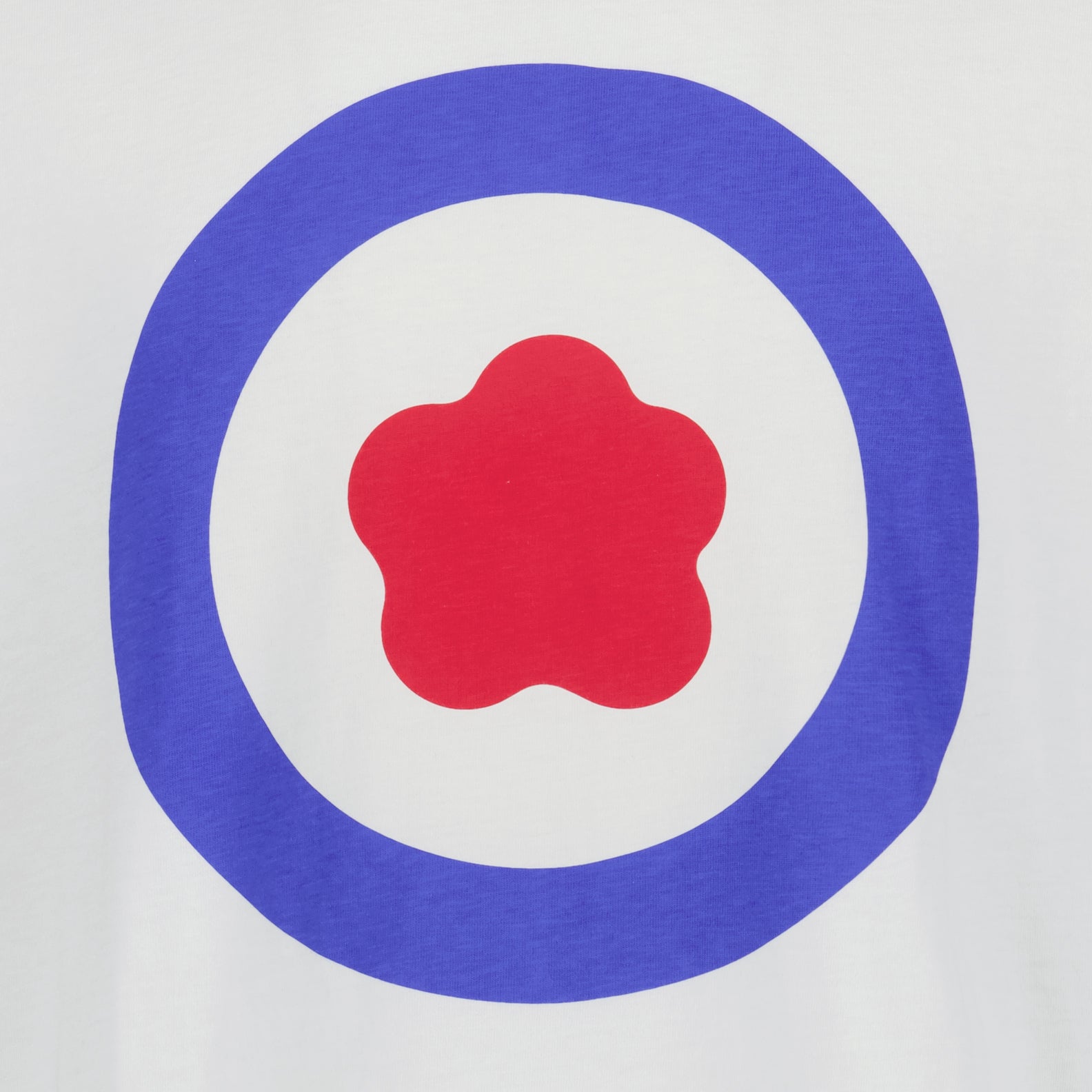 T-shirts T-shirt oversize Kenzo Target Kenzo Blanc Homme