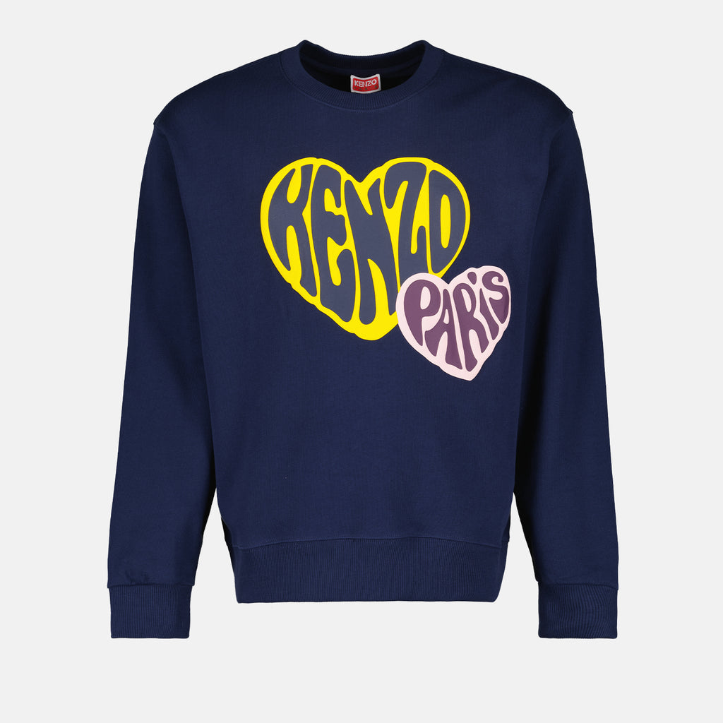 Sudaderas Sweatshirt à logos Kenzo Azul Homme