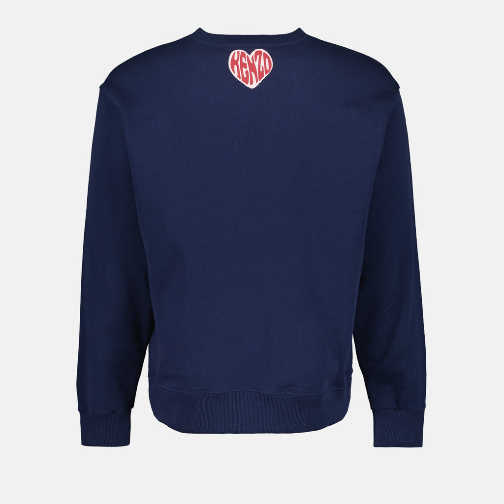 Sudaderas Sweatshirt à logos Kenzo Azul Homme