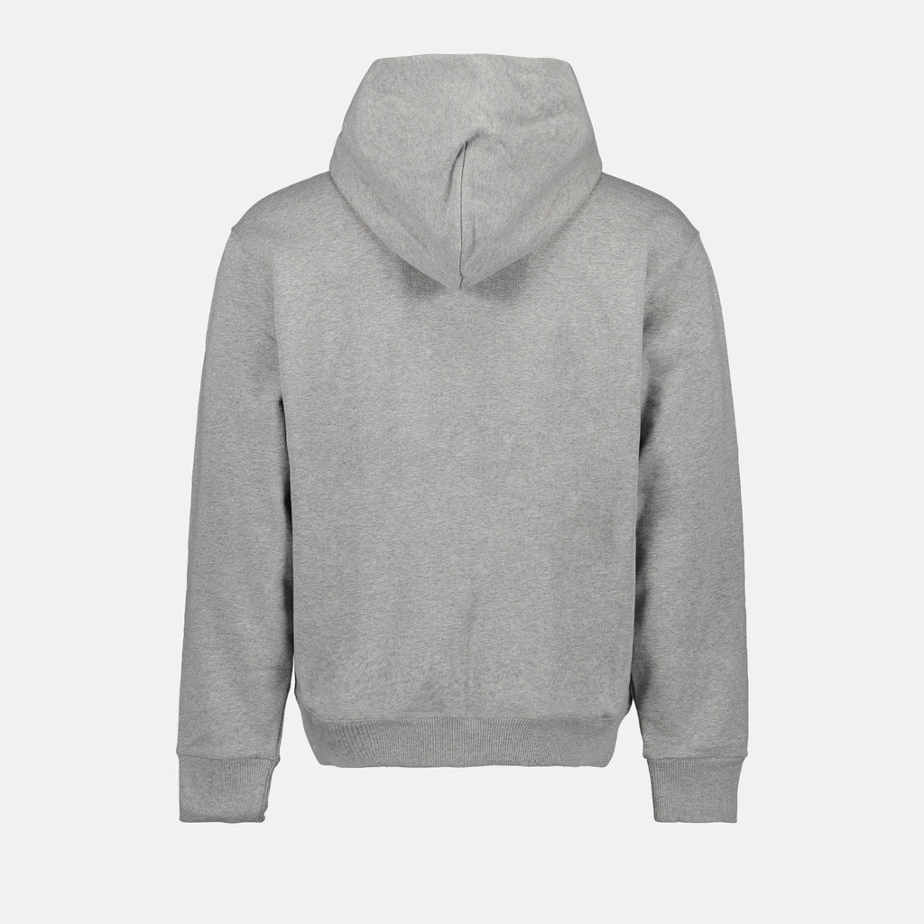 Sweatshirts Sweatshirt zippé Kenzo Target Kenzo Gris Homme