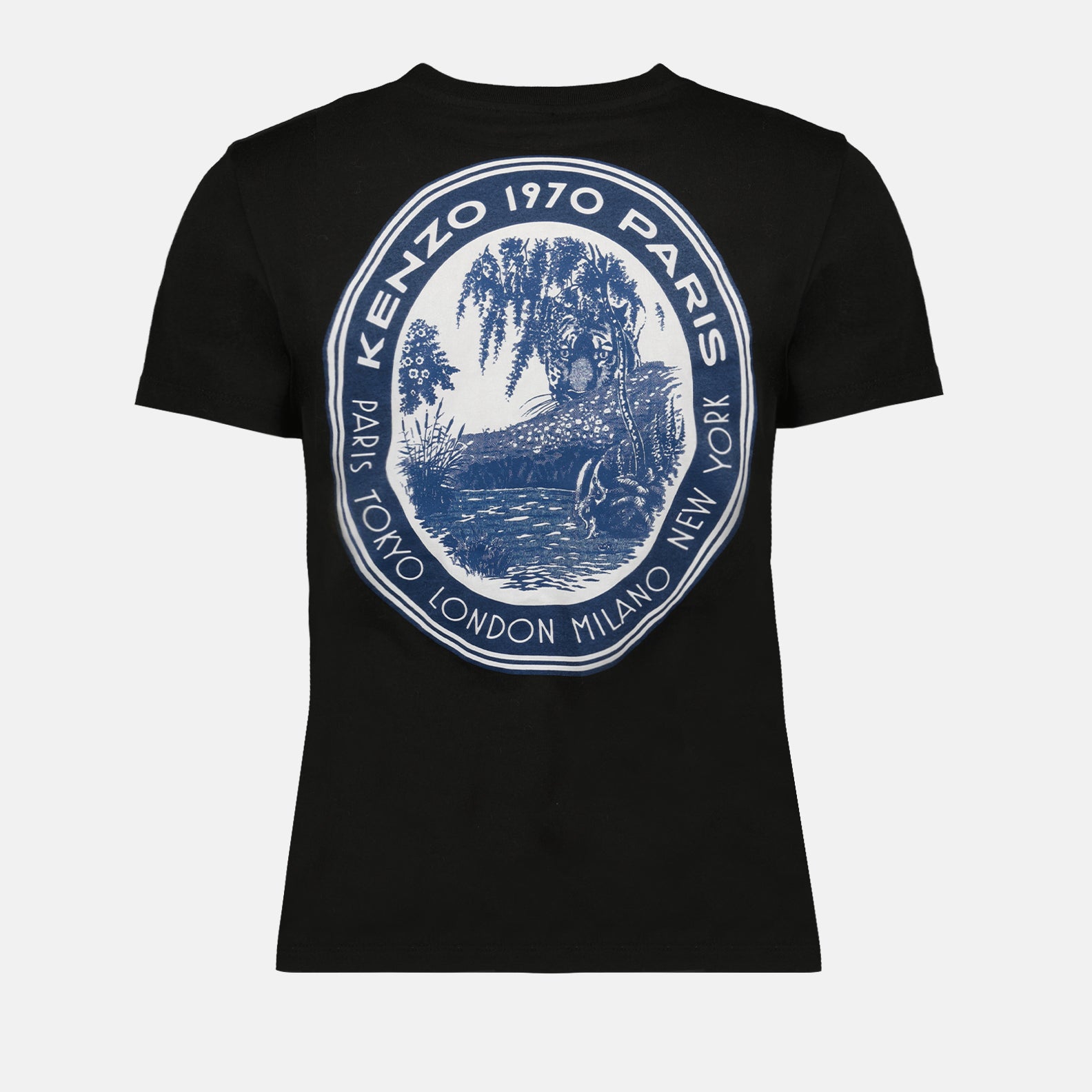 T-shirt T-shirt Rue Vivienne Kenzo Nero Femme