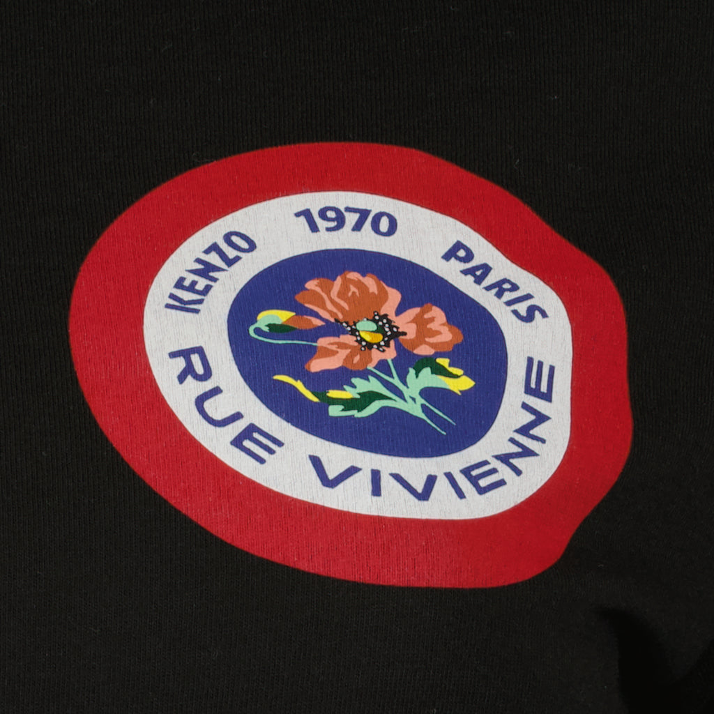 T-shirt T-shirt Rue Vivienne Kenzo Nero Femme