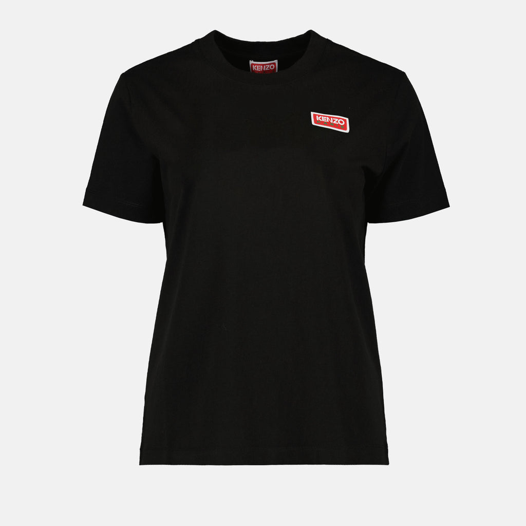 티셔츠 T-shirt à logos Kenzo 검은색 Femme