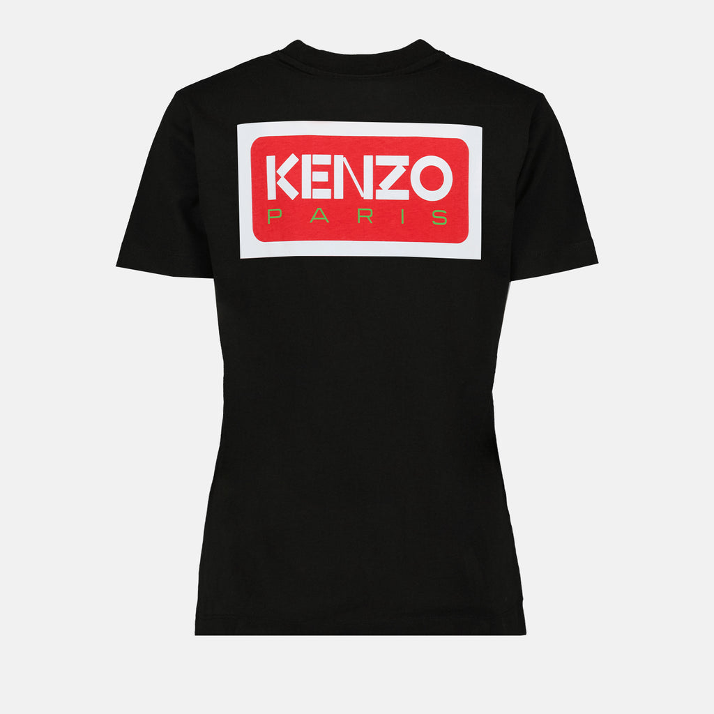 티셔츠 T-shirt à logos Kenzo 검은색 Femme